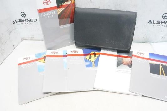 2015 Toyota Corolla Owners Manual set with Case 01999-12G79 OEM - Alshned Auto Parts