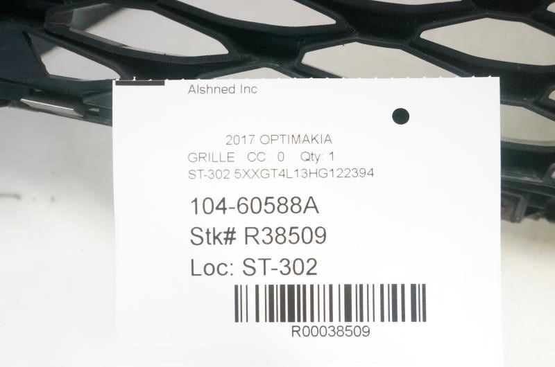 2016-2018 Kia Optima Front Upper Bumper Grille 86350-D5010 OEM *ReaD*