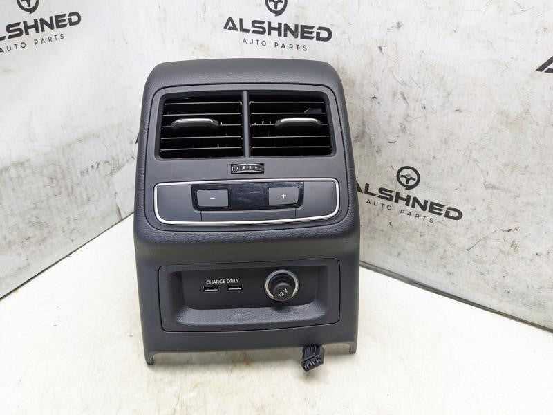 18-20 Audi S5 Center Console RR End Cover w Vents & Control 8W0864376 *ReaD* - Alshned Auto Parts