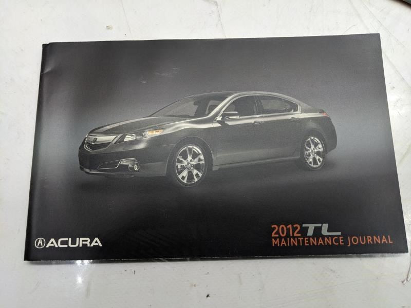 2012 Acura TL Owners Manual Set with Case 31TK4630 00X31-TK4-6300 OEM - Alshned Auto Parts