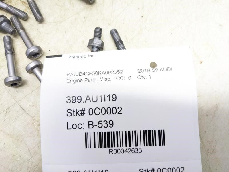 2018-2022 Audi S5 Engine Cover & Shield Bolts Set R42635 OEM - Alshned Auto Parts