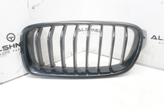 2015 BMW 328i Left Front Upper Grille Black 51137255411 OEM *ReaD*