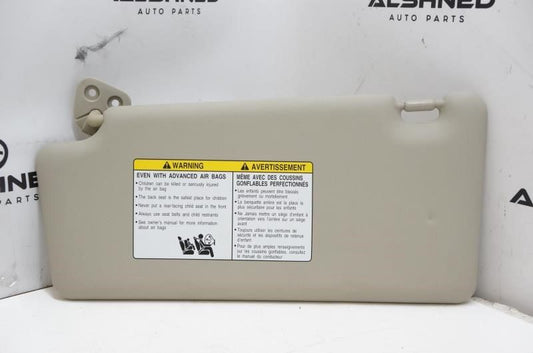 2008-2010 Nissan Rogue Passenger Right Sun Visor S Model 96400JM00A OEM - Alshned Auto Parts