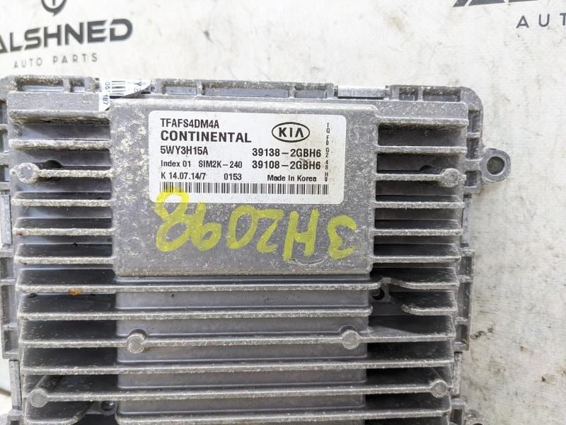 2014-2015 Kia Optima Engine Control Module ECU ECM 39108-2GBH6 OEM - Alshned Auto Parts