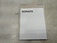 2020 Hyundai Sonata Owners Manual set LDWO-EU02D OEM - Alshned Auto Parts