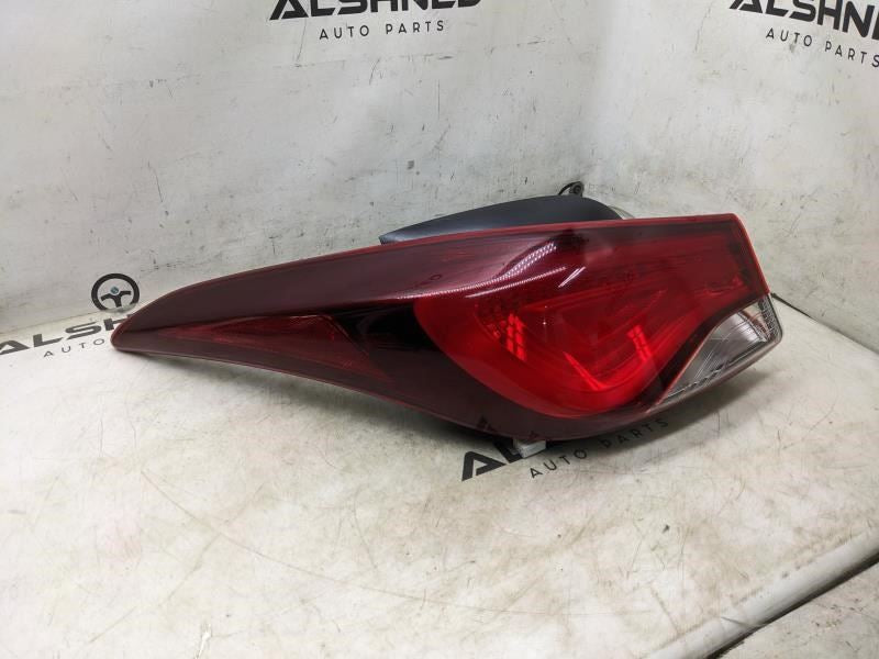 2014-2016 Hyundai Elantra Rear Left Side Tail Light Lamp w/o Led 92401-3X230 OEM - Alshned Auto Parts