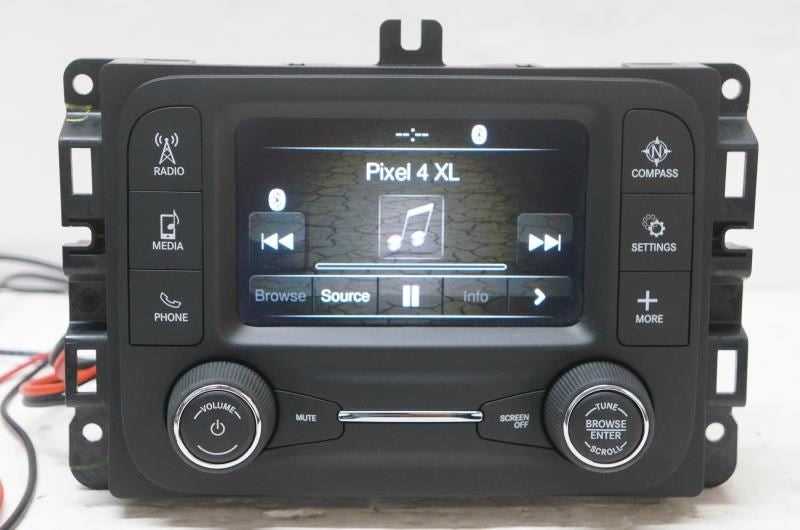 17-18 Jeep COMPASS Audio Radio Display 5" Receiver Opt UAA OEM P68292817AH - Alshned Auto Parts