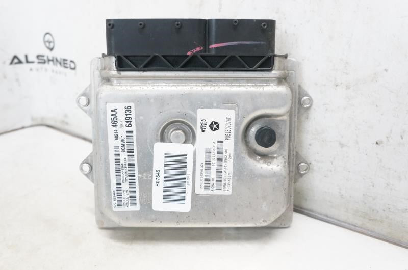 2013 Fiat 500 Engine Computer Control Module ECU ECM 68214465AA OEM - Alshned Auto Parts