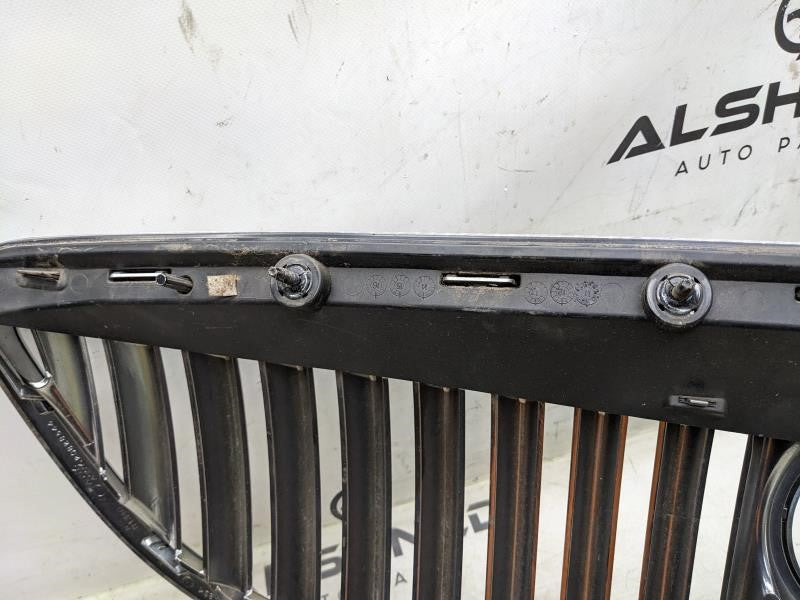 2008-2012 Buick Enclave Front Bumper Upper Grille Chrome 20828544 OEM - Alshned Auto Parts