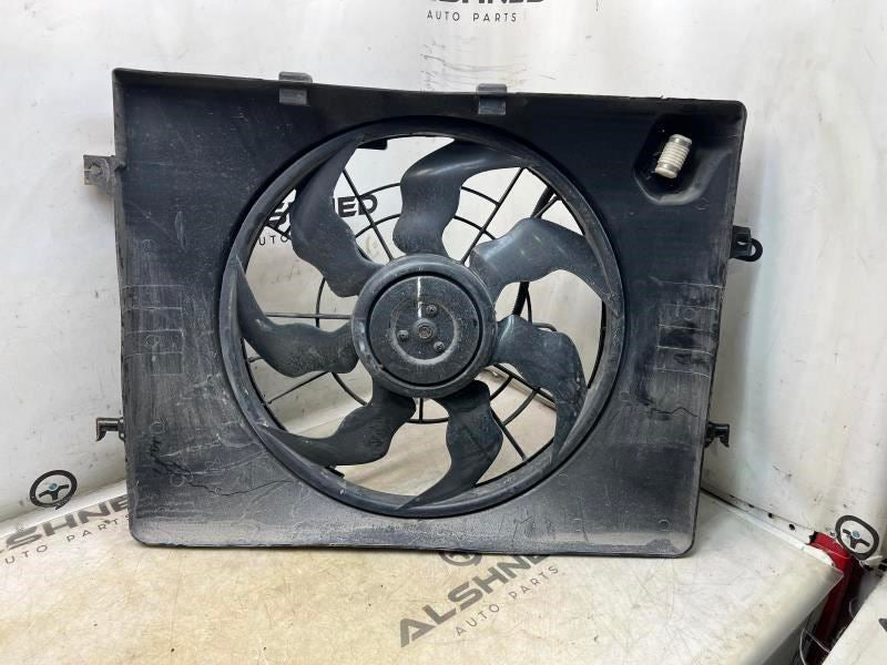 2011-2014 Hyundai Sonata Left Radiator Cooling Fan Motor Assembly 25380-3Q170 - Alshned Auto Parts