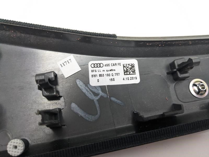18-23 Audi S5 Dash Center Console Doors Carbon Trims Set of 7 8W1-853-190-Q-7V7 - Alshned Auto Parts