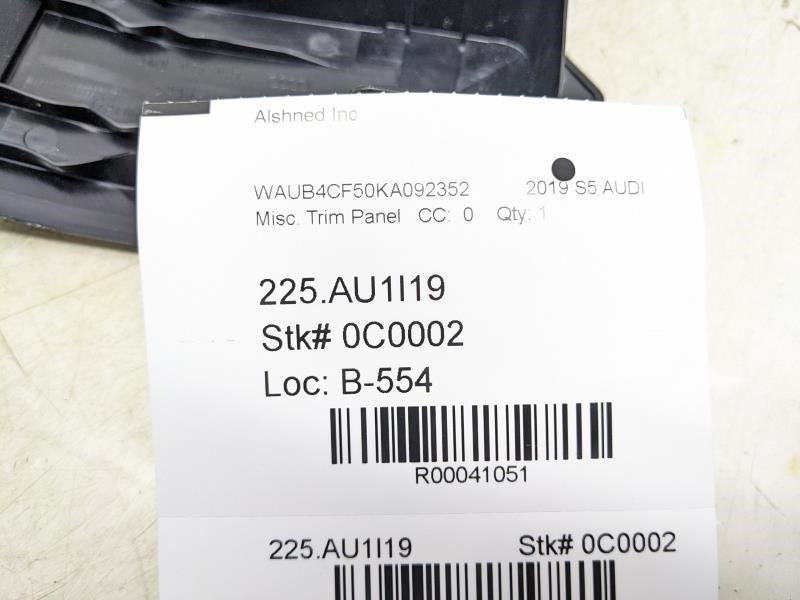 2018-2023 Audi S5 Sportback Front Under Seat Floor Cover Cap 4M0-971-981 OEM - Alshned Auto Parts