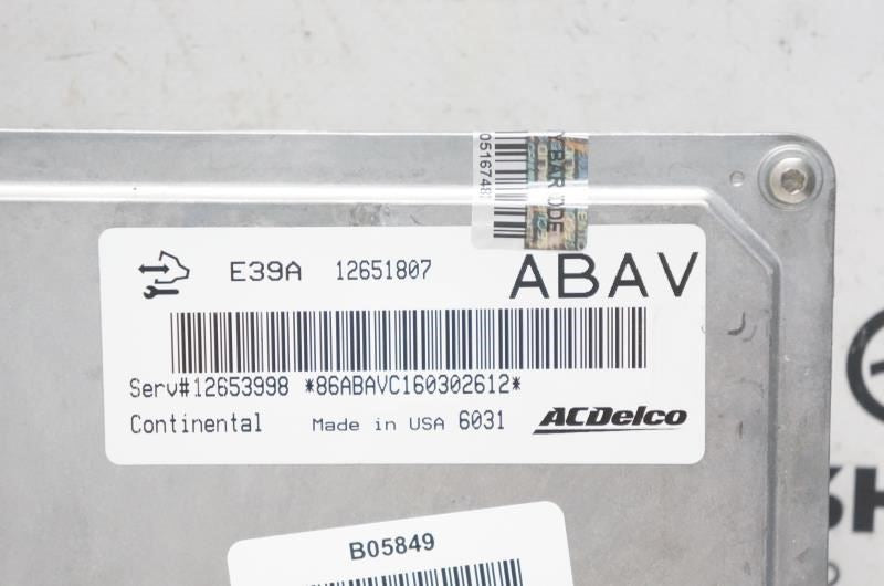 2013-2016 Chevrolet Equinox Engine Computer Control Module ECU ECM 12651807 OEM - Alshned Auto Parts