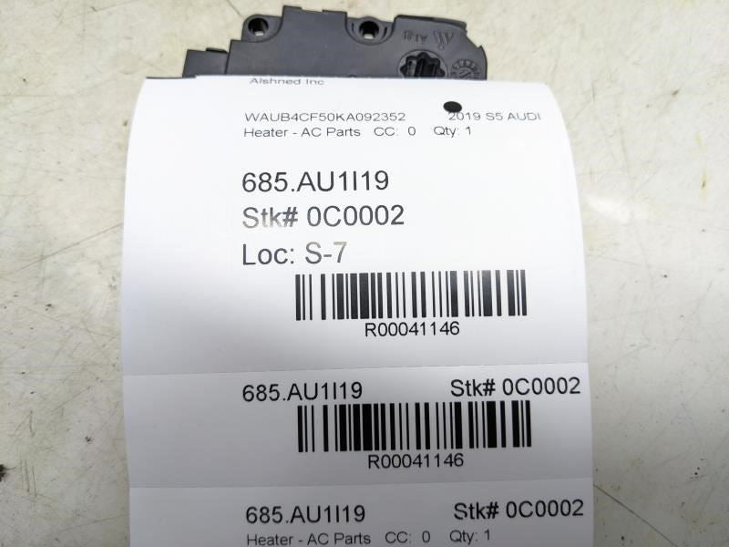 2018-23 Audi S5 HVAC Heater Vent Flap Servo Air Motor Actuator 4M0-820-511-A OEM