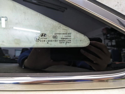 2015-2017 Hyundai Sonata Rear Left Fixed Quarter Window Glass 87810-C2000 OEM