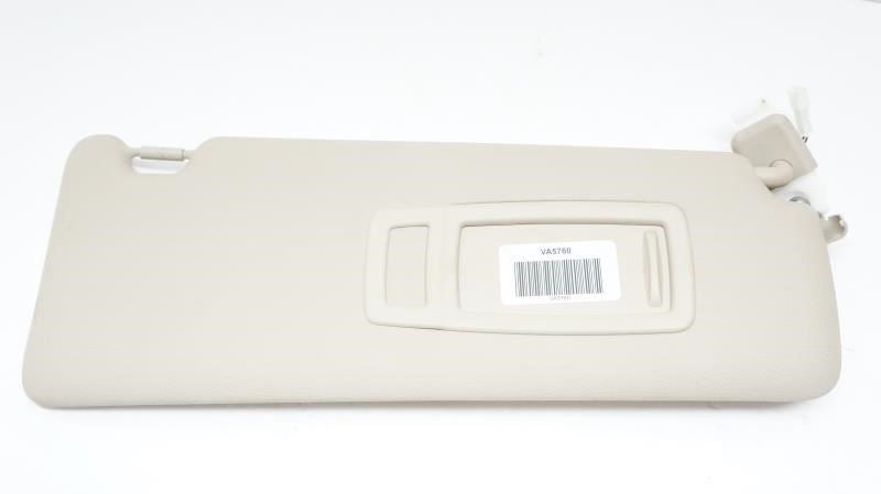 12-16 BMW 328I Passenger Right Side Sun Visor (Beige) OEM 51-16-6-981-700 - Alshned Auto Parts