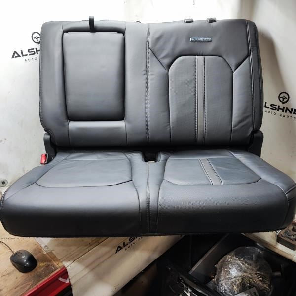 2015 Ford F150 Platinum Rear Left Seat Leather Ebony FL3Z-1666601-FF OEM - Alshned Auto Parts