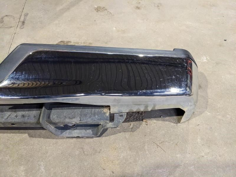 15-20 Ford F150 RR Bumper Trailer Hitch Bar w Step Pad FL3Z-17D826-B OEM *ReaD* - Alshned Auto Parts