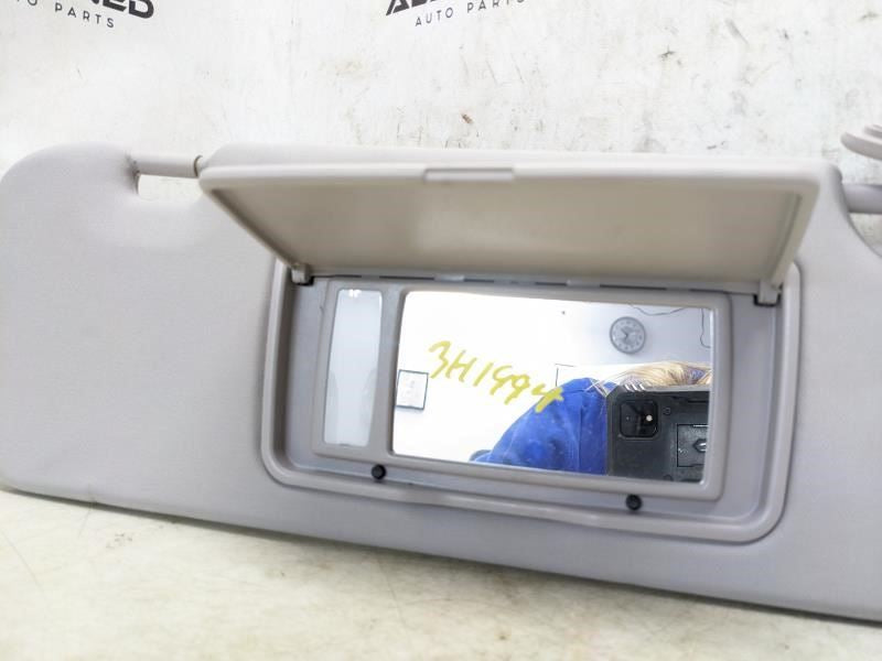 2010-2011 Honda CR-V Right Passenger Sun Visor Gray w Light 83230-SWA-A91ZA OEM - Alshned Auto Parts