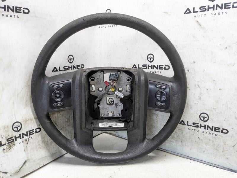 2013-16 Ford F250SD Steering Wheel w Control Buttons DC34-3600-CB35B8 OEM *ReaD* - Alshned Auto Parts