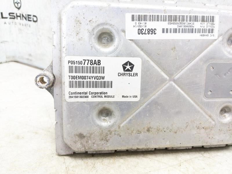 14 Chrysler Town & Country 3.6L Engine Control Module ECU ECM 05150778AB OEM - Alshned Auto Parts