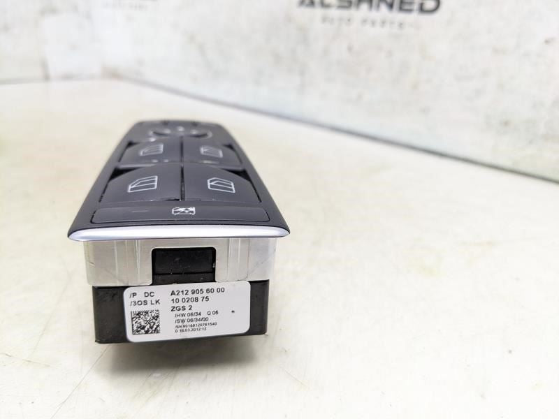 12-18 Mercedes-Benz CLS550 FR LH Door Master Power Window Switch 2129056000 ReaD - Alshned Auto Parts