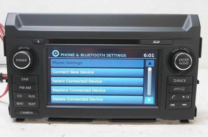 2017-2019 Nissan Titan Radio CD Navigation GPS Apps Phone Display OEM 25915EZ22F - Alshned Auto Parts