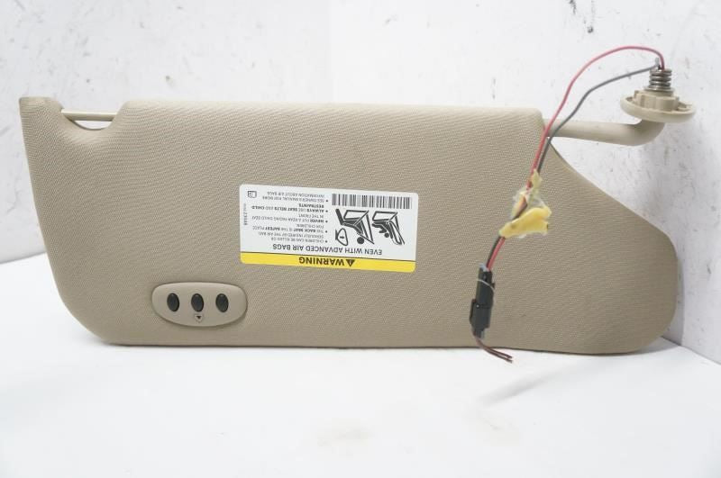 2011-2014 Chrysler 200 Driver Left Sun Visor Beige 1GW14DX9AA OEM - Alshned Auto Parts