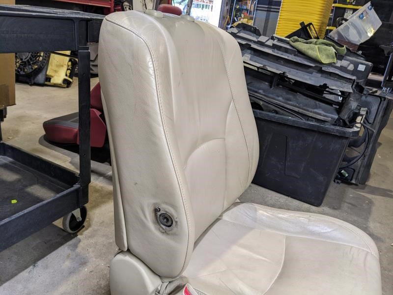 2007-2008 Lexus RX350 Front Left Driver Seat Leather Ivory 71200-48792-A1 OEM - Alshned Auto Parts