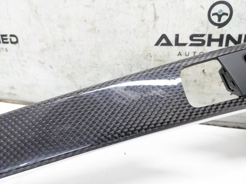 18-23 Audi S5 Dash Center Console Doors Carbon Trims Set of 7 8W1-853-190-Q-7V7 - Alshned Auto Parts