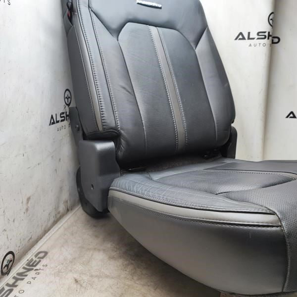 2015 Ford F150 Platinum Rear Right Seat Leather Ebony FL3Z-1666600-FD OEM - Alshned Auto Parts