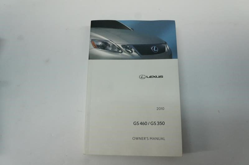 2010  Lexus GS 460/GS 350/GS 450 h Owner's Manual Book Case Lemon law guide  01999-3-B45 - Alshned Auto Parts