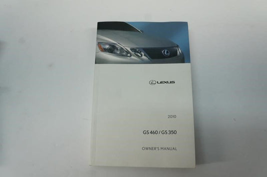 2010  Lexus GS 460/GS 350/GS 450 h Owner's Manual Book Case Lemon law guide  01999-3-B45 - Alshned Auto Parts