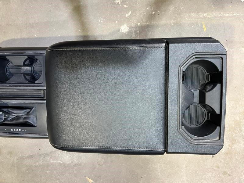 2015-2016 Ford F150 Full Floor Center Console Ebony GL3B-15045A06-BR OEM *ReaD* - Alshned Auto Parts