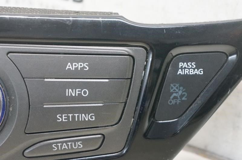 2013-2016 Nissan Pathfinder Audio Climate Info Control Panel 9PJ0A210260  OEM - Alshned Auto Parts