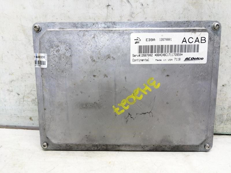 2017 Buick Enclave 3.6L Engine Control Module ECU ECM 12670801 OEM - Alshned Auto Parts