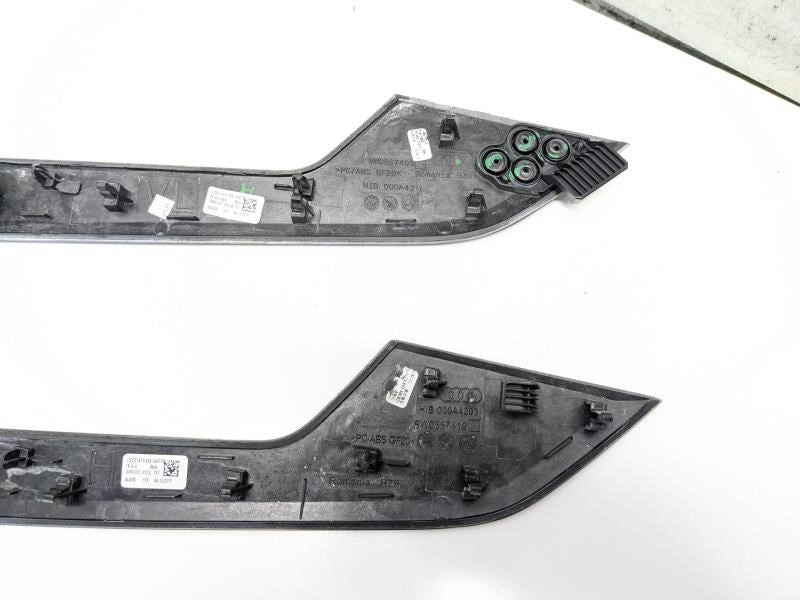18-23 Audi S5 Dash Center Console Doors Carbon Trims Set of 7 8W1-853-190-Q-7V7 - Alshned Auto Parts