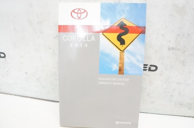 2015 Toyota Corolla Owners Manual set with Case 01999-12G79 OEM - Alshned Auto Parts