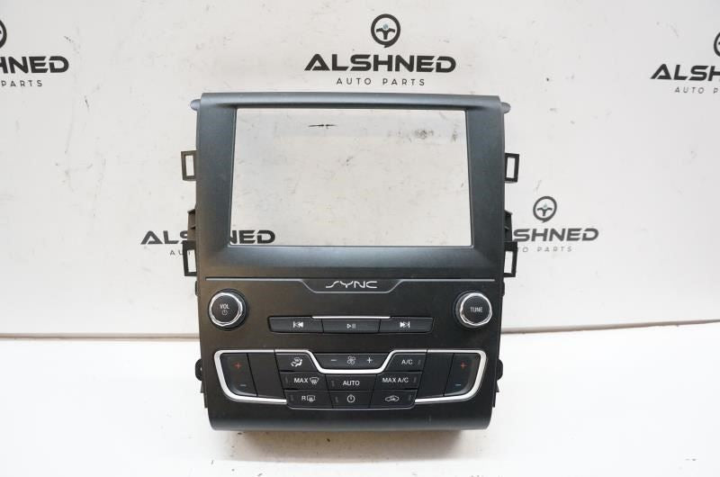 2019 Ford Fusion Radio Climate Temperature Control Panel KS7T-18E245-CGF OEM - Alshned Auto Parts