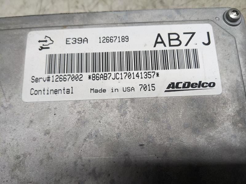 2017 Chevrolet Equinox Engine Computer Control Module ECU ECM 12667189 OEM - Alshned Auto Parts