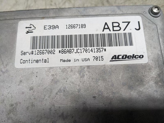 2017 Chevrolet Equinox Engine Computer Control Module ECU ECM 12667189 OEM - Alshned Auto Parts