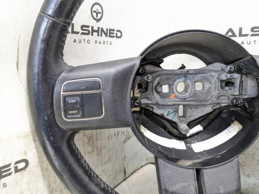 11-17 Jeep Wrangler Steering Wheel Leather w/ Control Buttons 1XT53DX9AA *ReaD* - Alshned Auto Parts