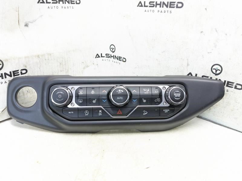 2018-20 Jeep Wrangler Radio AC Heater Temperature Climate Control 6BE26DX9AC OEM - Alshned Auto Parts