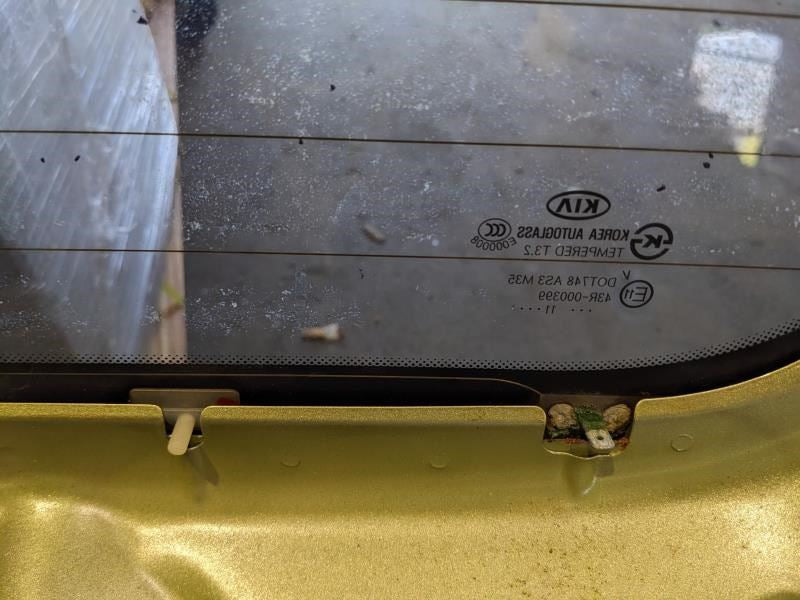 2010-2013 Kia Soul+ Tail Gate Panel Assembly w/o Spoiler 73700-2K020 OEM - Alshned Auto Parts