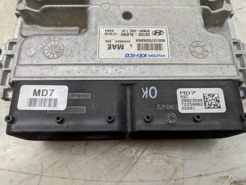 17-20 Hyundai Genesis G80 3.8L Engine Control Module ECU ECM 39102-3LDN0 OEM - Alshned Auto Parts