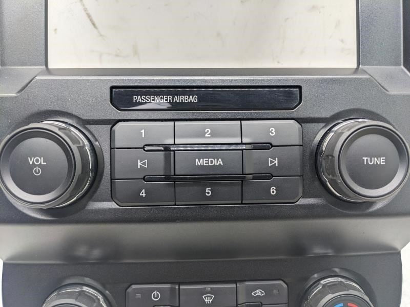 19-20 Ford F150 Radio Audio Climate Control Panel Faceplate KL3T-18E243-CED OEM - Alshned Auto Parts