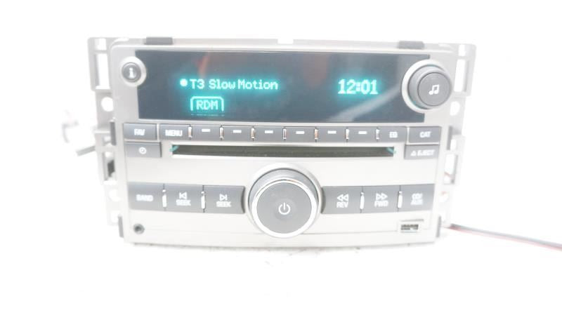 2009-2012 Chevrolet Malibu AM FM CD MP3 Radio Receiver 20940842 OEM *UNLOCKED* - Alshned Auto Parts