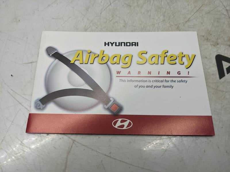 2013 Hyundai Sonata Owners Manual Set with Case A3S0-EU34F OEM - Alshned Auto Parts