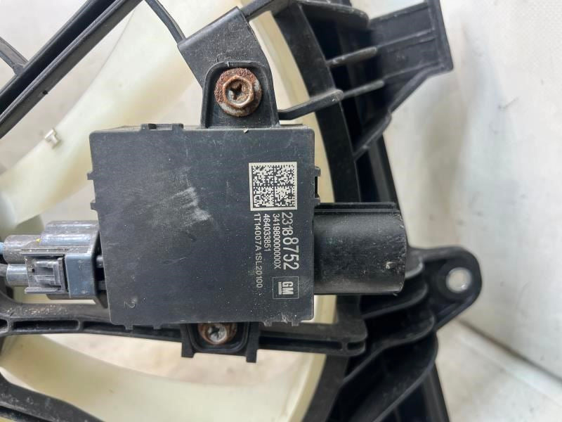 2014-2015 Cadillac CTS Radiator Cooling Fan Motor Assembly 84001484 OEM - Alshned Auto Parts