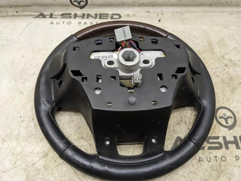 16-19 Ford Explorer Steering Wheel Leather w Control Buttons FB5Z-3600-GA OEM - Alshned Auto Parts